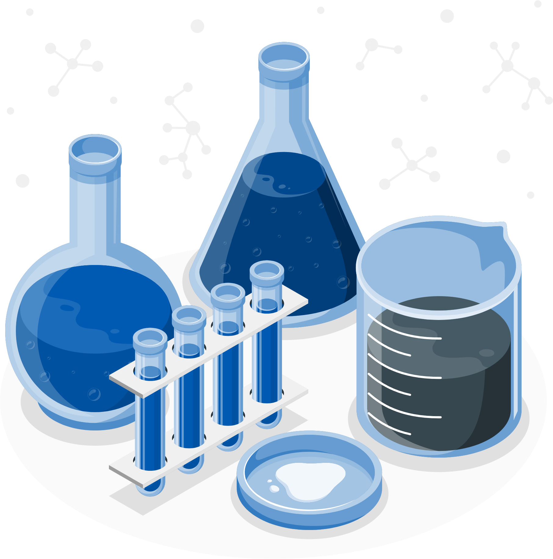 Premium pharmaceutical ingredients and laboratory glassware